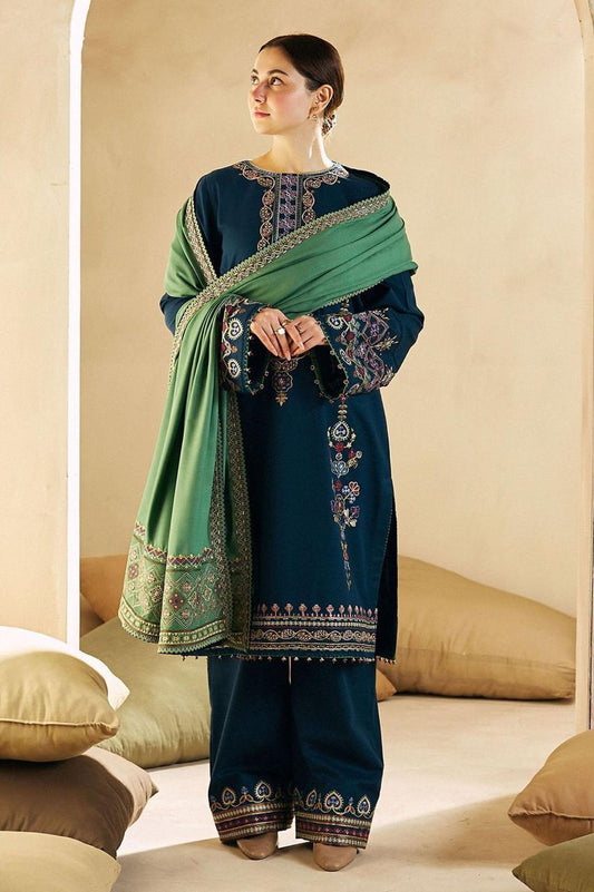 COCO By ZARA SHAHJAHAN 03PCS UNSTITCHED SUIT